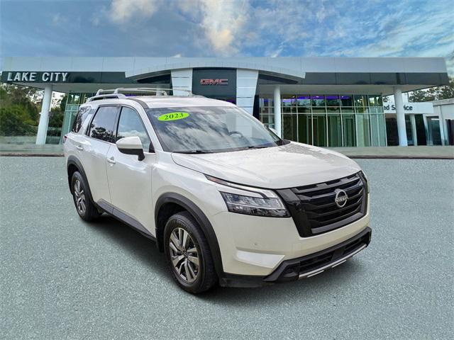 used 2023 Nissan Pathfinder car, priced at $24,493