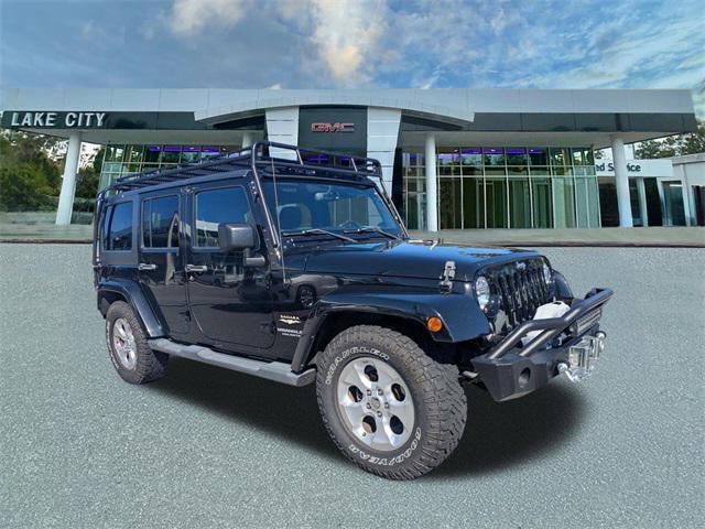 used 2015 Jeep Wrangler Unlimited car, priced at $12,706