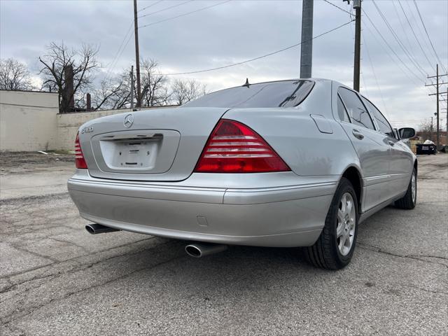 used 2002 Mercedes-Benz S-Class car, priced at $6,590