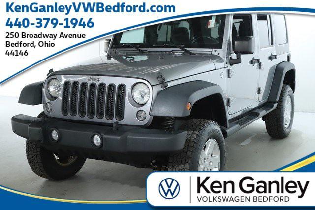 used 2015 Jeep Wrangler Unlimited car, priced at $16,809