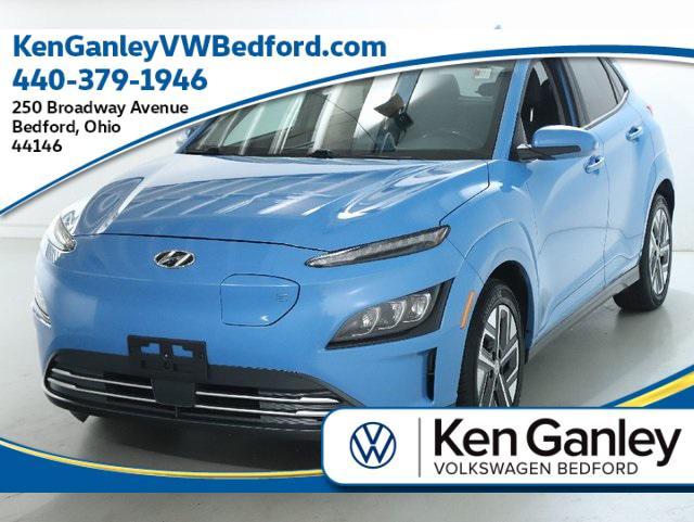 used 2022 Hyundai Kona EV car, priced at $16,943