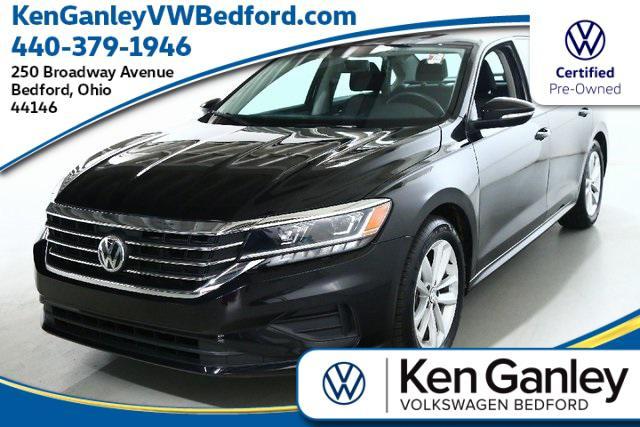used 2021 Volkswagen Passat car, priced at $18,857