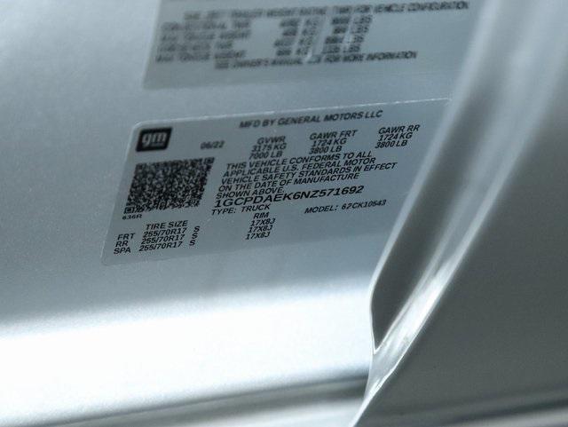 used 2022 Chevrolet Silverado 1500 car, priced at $29,974