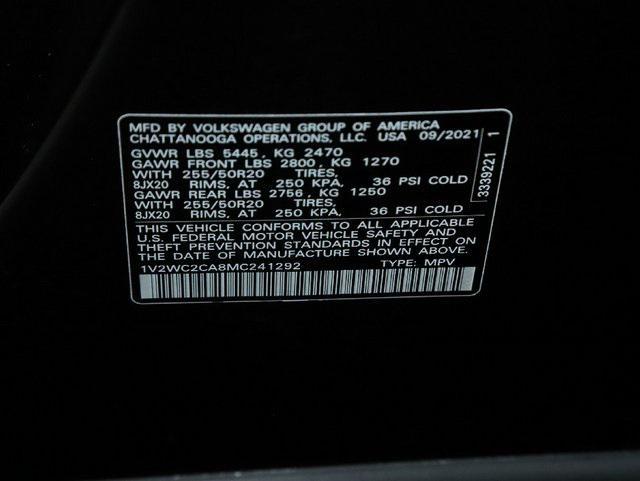used 2021 Volkswagen Atlas Cross Sport car, priced at $25,975