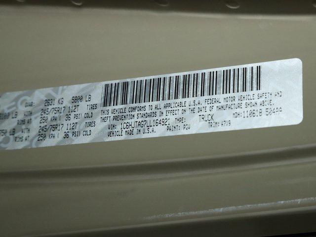 used 2020 Jeep Gladiator car, priced at $25,540