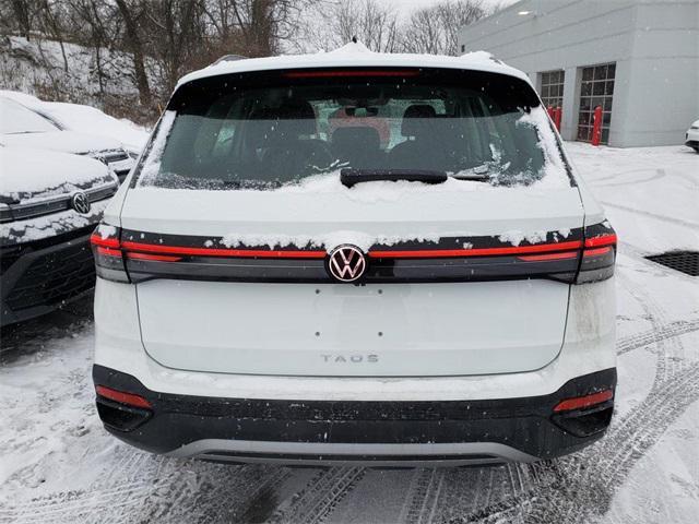 new 2025 Volkswagen Taos car, priced at $26,281