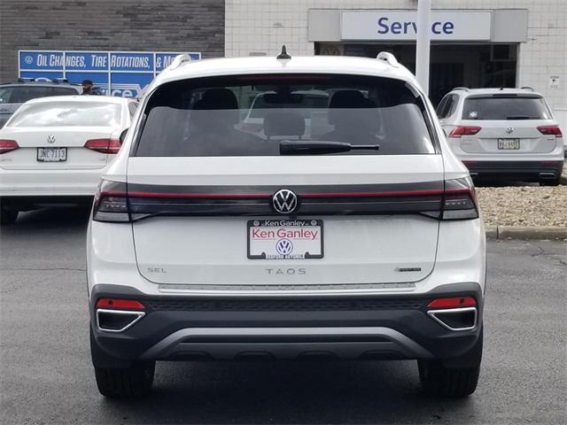 new 2025 Volkswagen Taos car, priced at $35,522