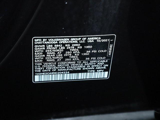 used 2022 Volkswagen Atlas Cross Sport car, priced at $29,863