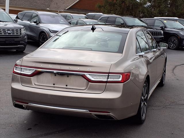 used 2020 Lincoln Continental car, priced at $27,400