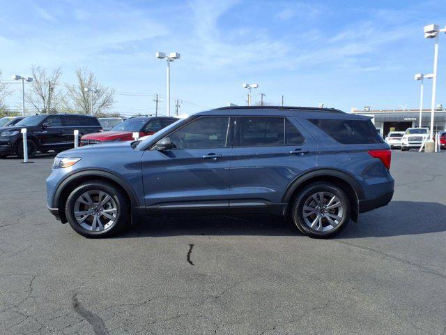 used 2021 Ford Explorer car, priced at $27,500
