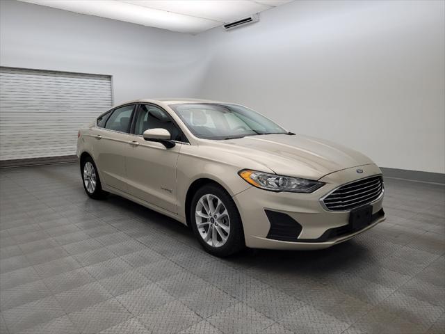 used 2019 Ford Fusion Hybrid car, priced at $20,295