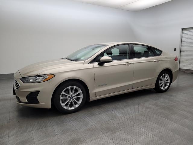 used 2019 Ford Fusion Hybrid car, priced at $20,295