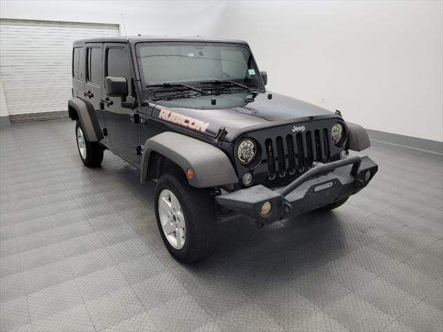 used 2016 Jeep Wrangler Unlimited car, priced at $22,595