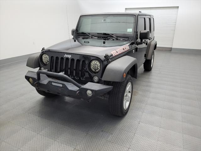 used 2016 Jeep Wrangler Unlimited car, priced at $22,595