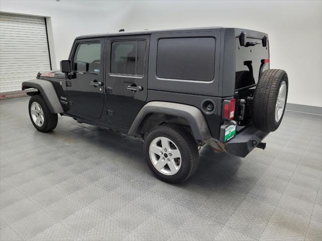 used 2016 Jeep Wrangler Unlimited car, priced at $22,595