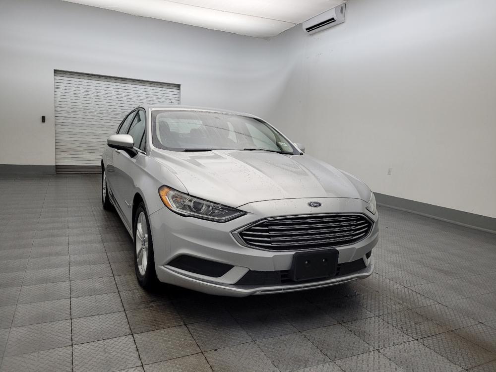 used 2018 Ford Fusion Hybrid car, priced at $16,195