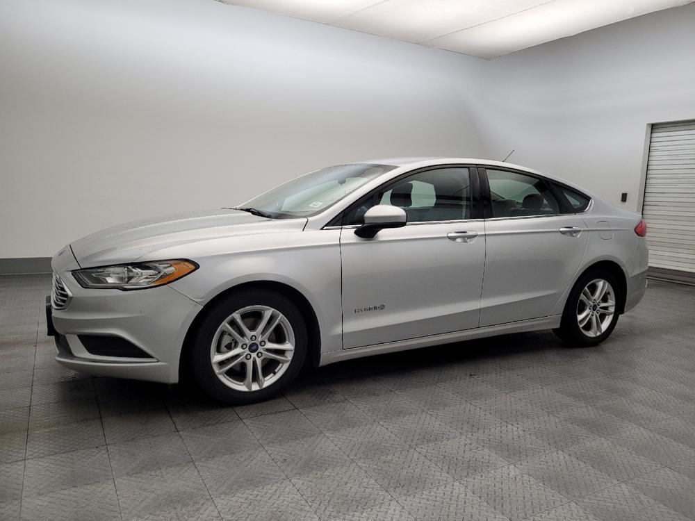 used 2018 Ford Fusion Hybrid car, priced at $16,195