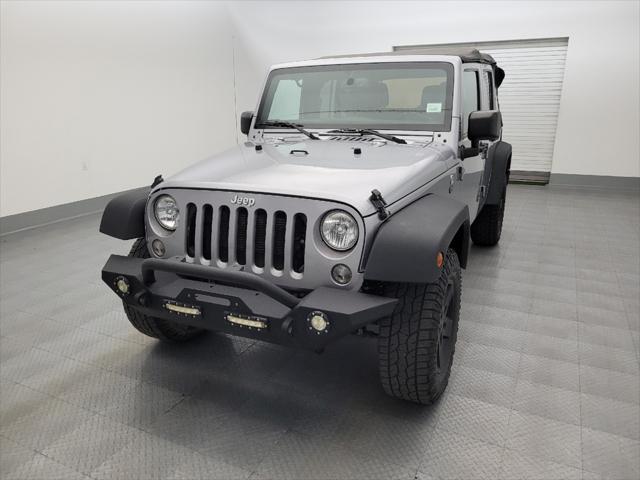 used 2016 Jeep Wrangler Unlimited car, priced at $20,995