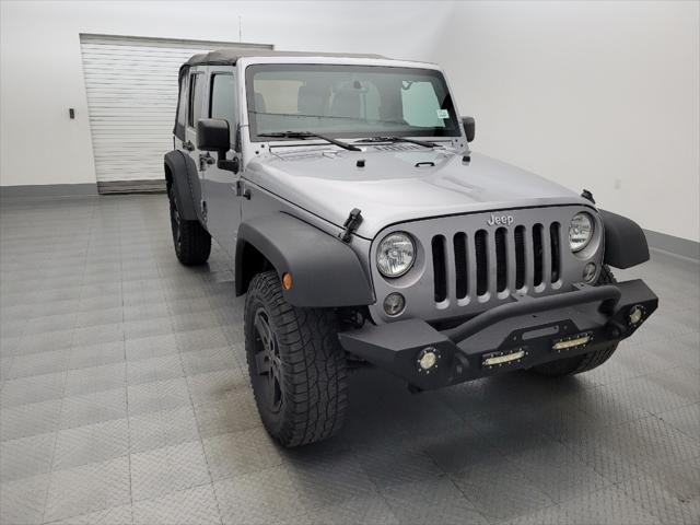 used 2016 Jeep Wrangler Unlimited car, priced at $20,995