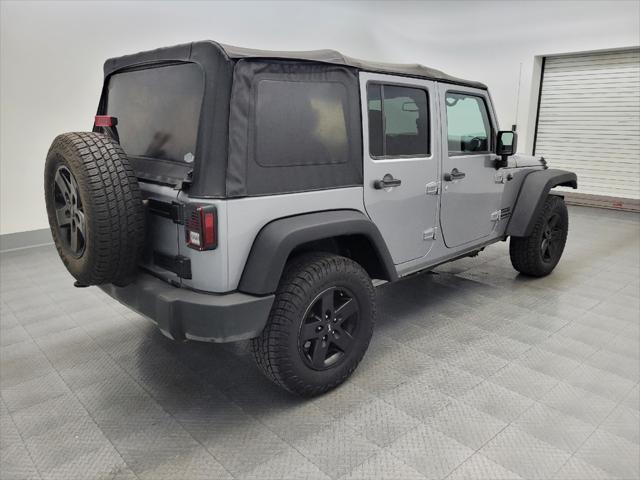 used 2016 Jeep Wrangler Unlimited car, priced at $20,995