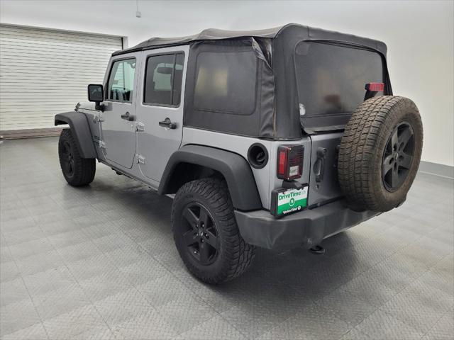 used 2016 Jeep Wrangler Unlimited car, priced at $20,995