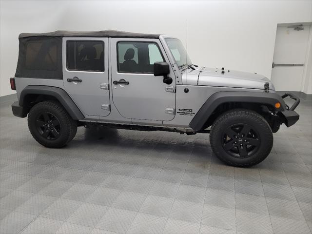 used 2016 Jeep Wrangler Unlimited car, priced at $20,995