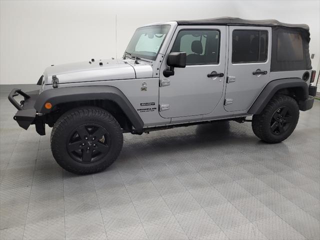 used 2016 Jeep Wrangler Unlimited car, priced at $20,995