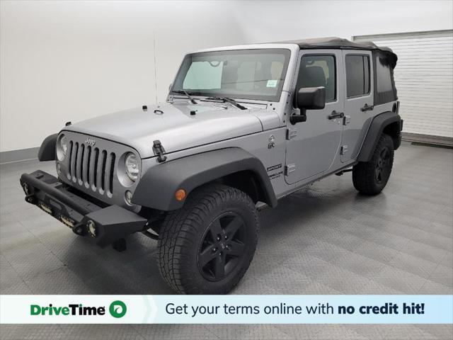 used 2016 Jeep Wrangler Unlimited car, priced at $20,995