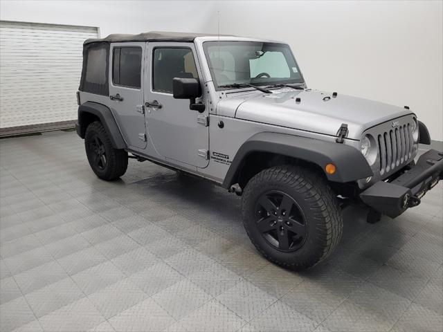 used 2016 Jeep Wrangler Unlimited car, priced at $20,995