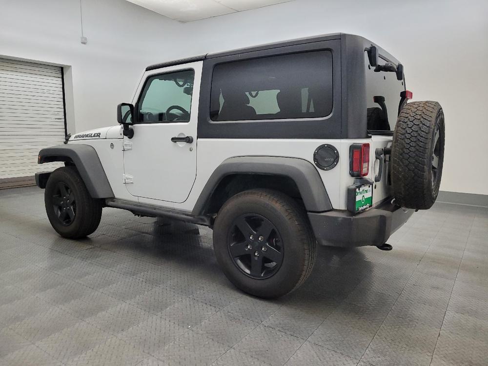 used 2016 Jeep Wrangler car, priced at $20,595