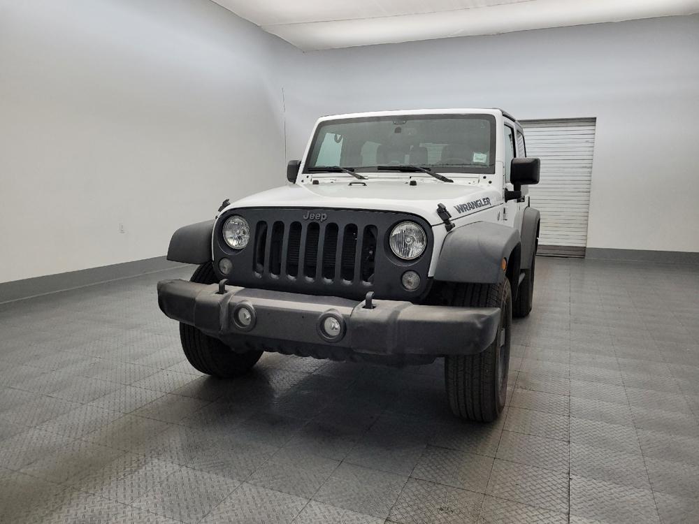 used 2016 Jeep Wrangler car, priced at $20,595