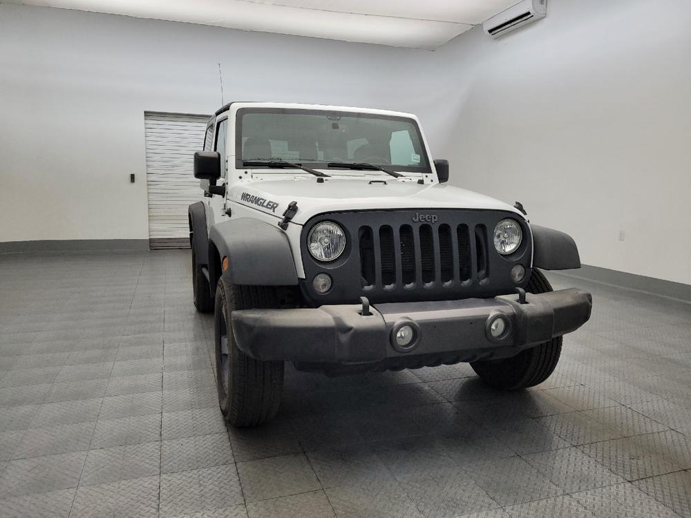 used 2016 Jeep Wrangler car, priced at $20,595