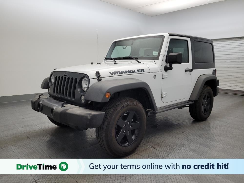 used 2016 Jeep Wrangler car, priced at $20,595