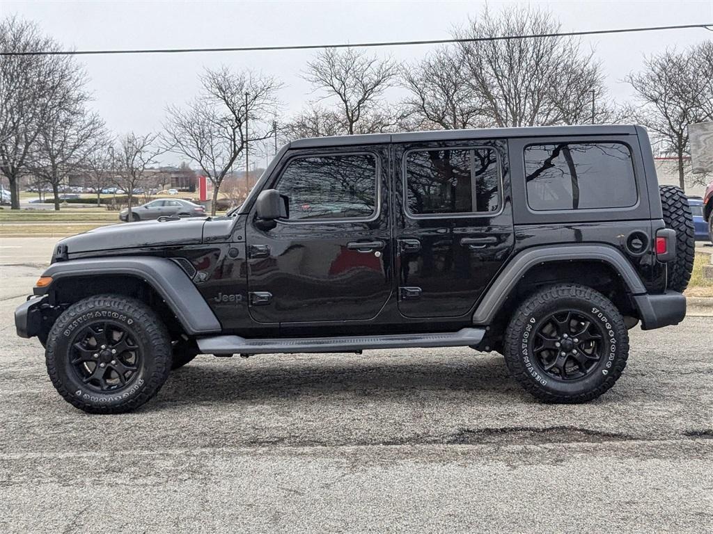 used 2021 Jeep Wrangler Unlimited car, priced at $26,500