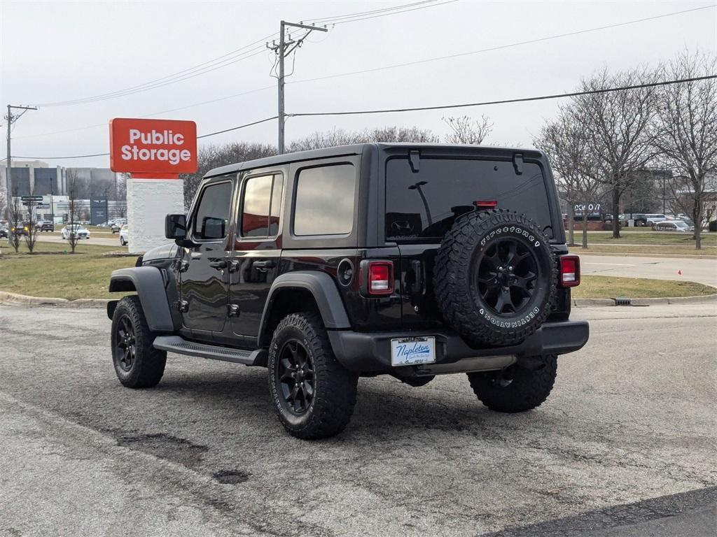 used 2021 Jeep Wrangler Unlimited car, priced at $26,500