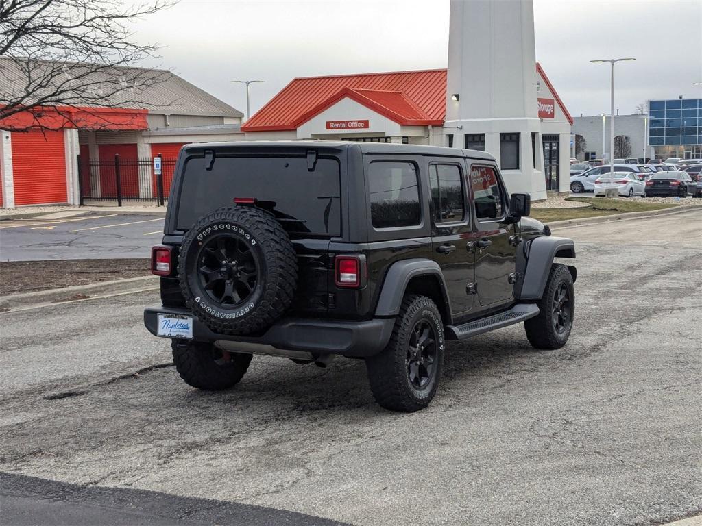 used 2021 Jeep Wrangler Unlimited car, priced at $26,500