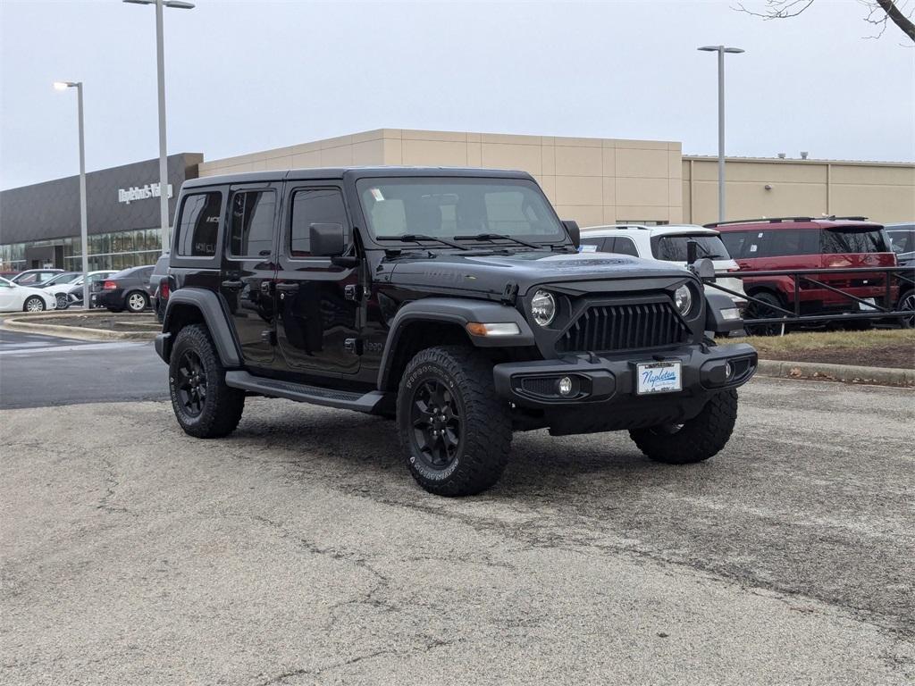 used 2021 Jeep Wrangler Unlimited car, priced at $26,500