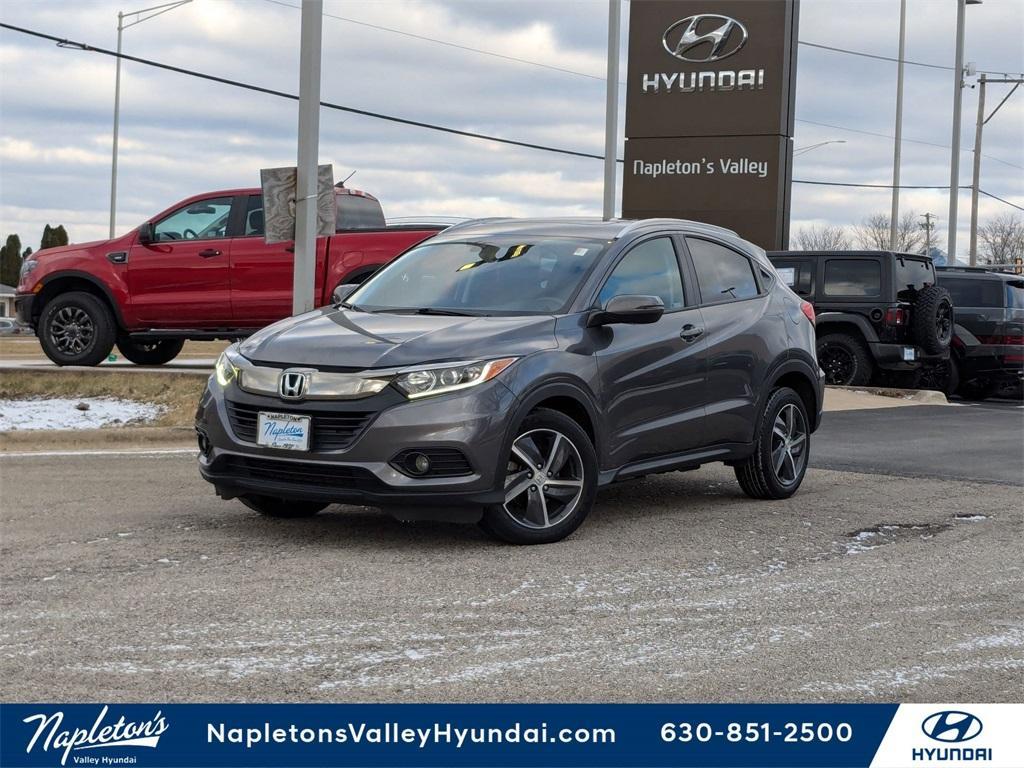 used 2021 Honda HR-V car, priced at $16,800