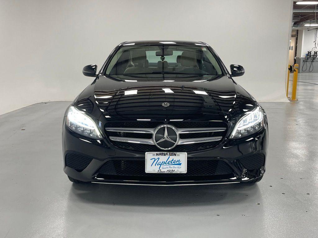 used 2021 Mercedes-Benz C-Class car, priced at $27,000