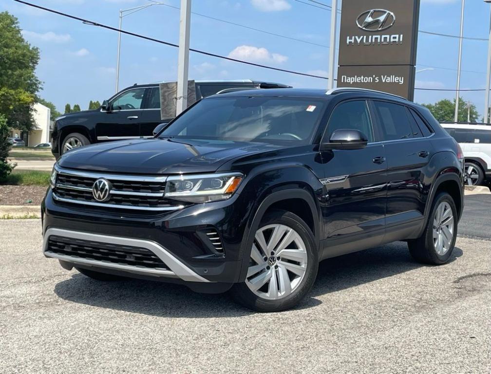 used 2022 Volkswagen Atlas Cross Sport car, priced at $22,000