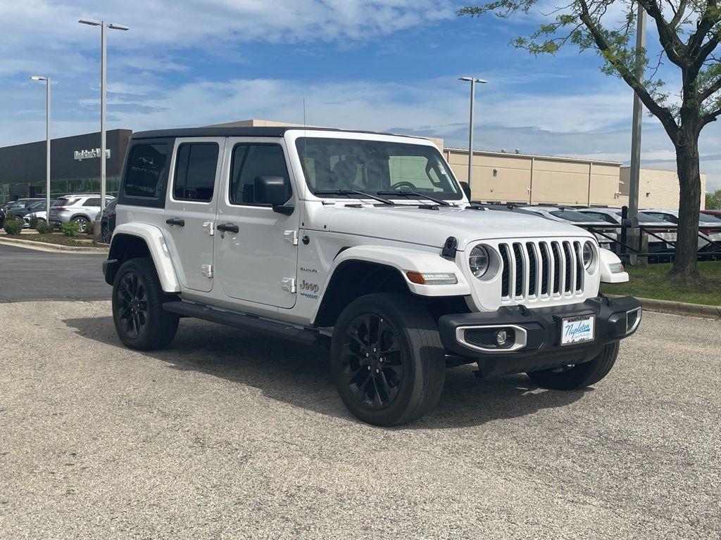 used 2021 Jeep Wrangler Unlimited 4xe car, priced at $27,750