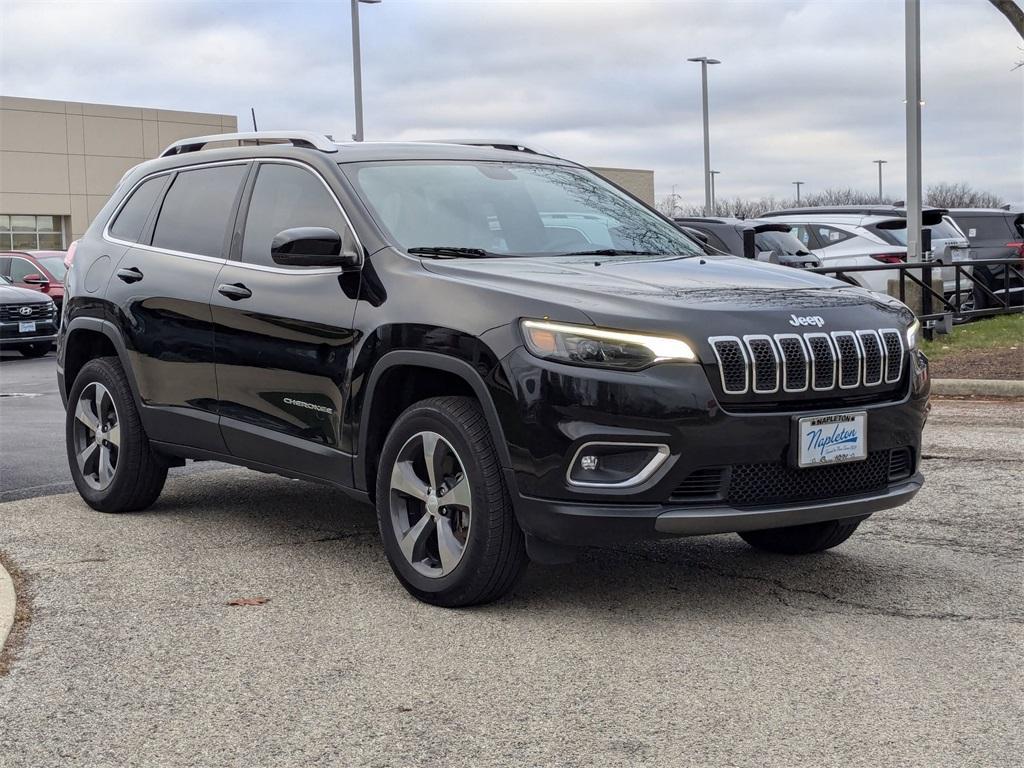 used 2019 Jeep Cherokee car, priced at $15,500