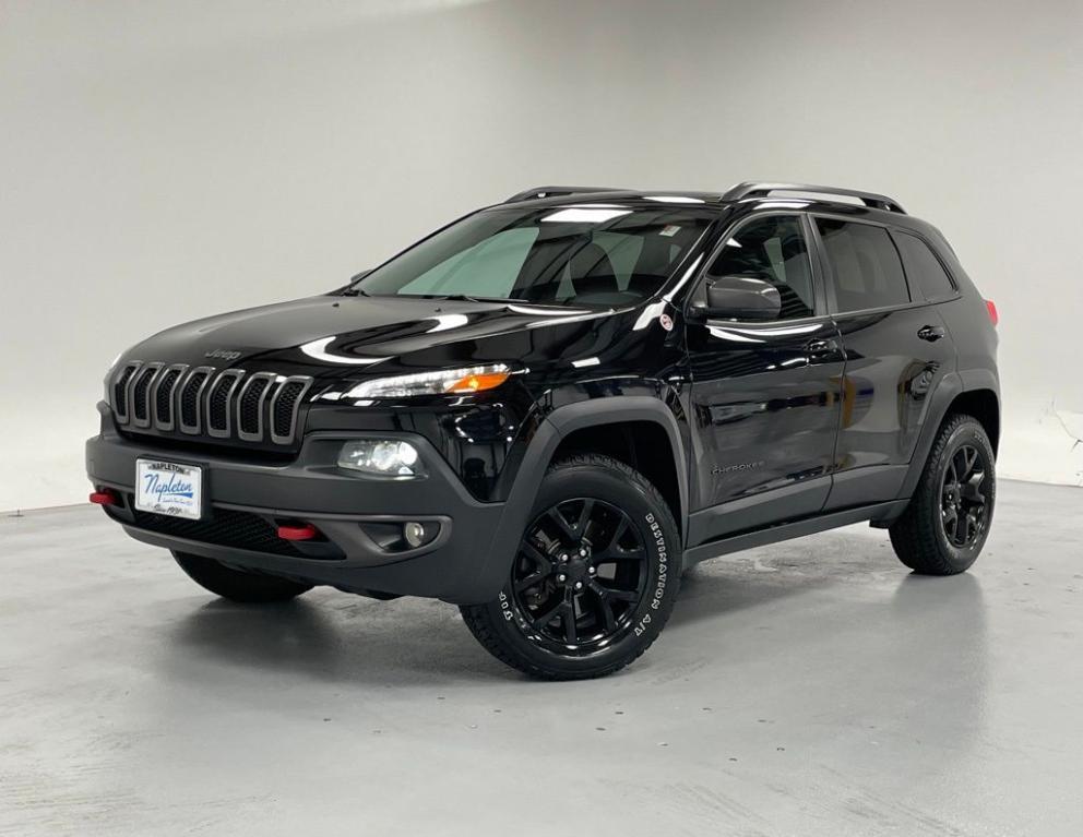 used 2017 Jeep Cherokee car, priced at $15,500