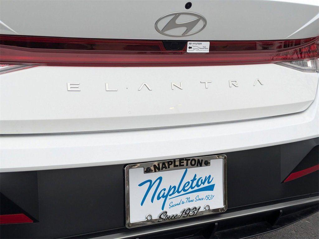 new 2025 Hyundai Elantra car, priced at $27,460