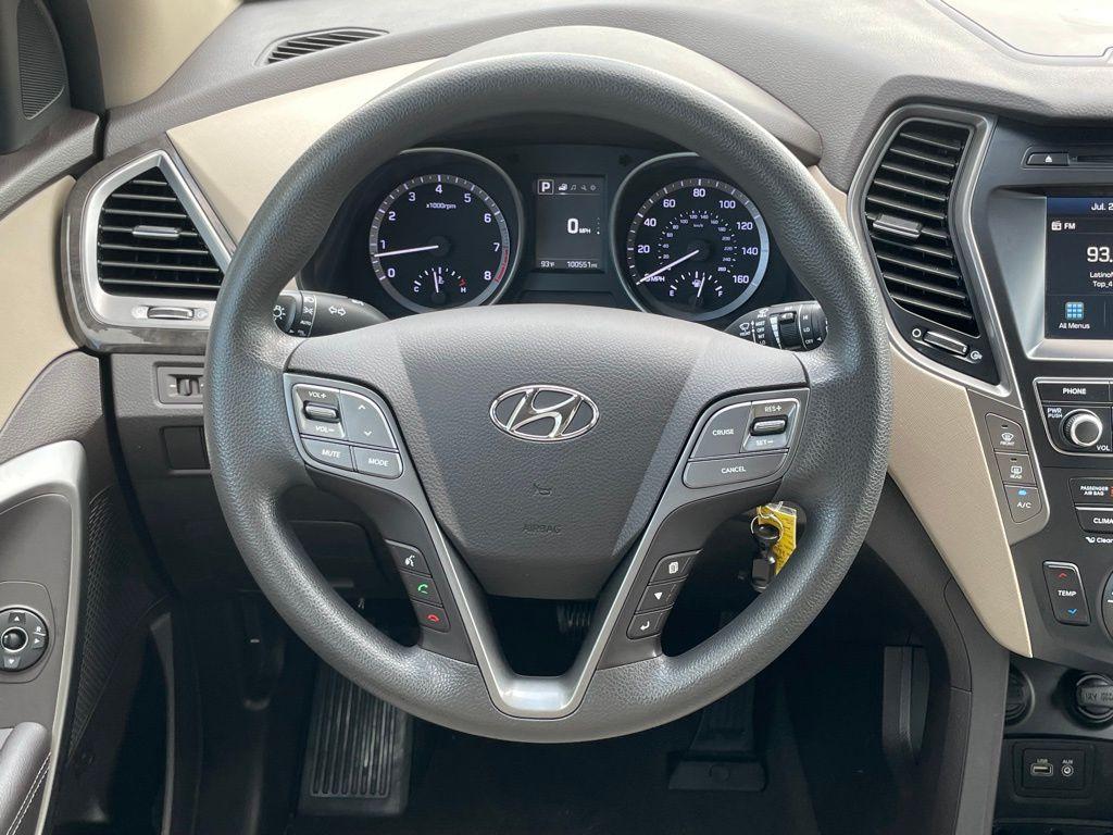 used 2018 Hyundai Santa Fe car, priced at $14,500