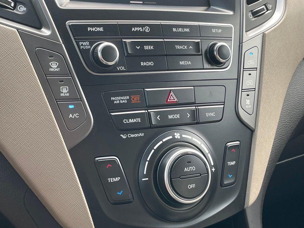 used 2018 Hyundai Santa Fe car, priced at $14,500