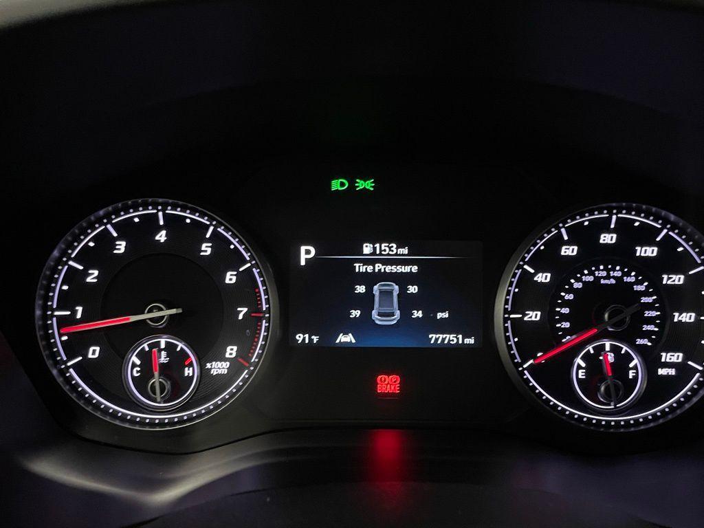 used 2023 Hyundai Santa Fe car, priced at $19,500