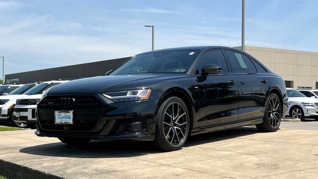 used 2021 Audi A8 car, priced at $55,000