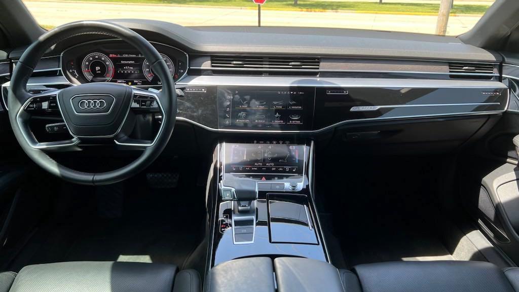 used 2021 Audi A8 car, priced at $54,750