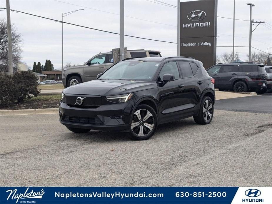 used 2023 Volvo XC40 Recharge Pure Electric car, priced at $27,500